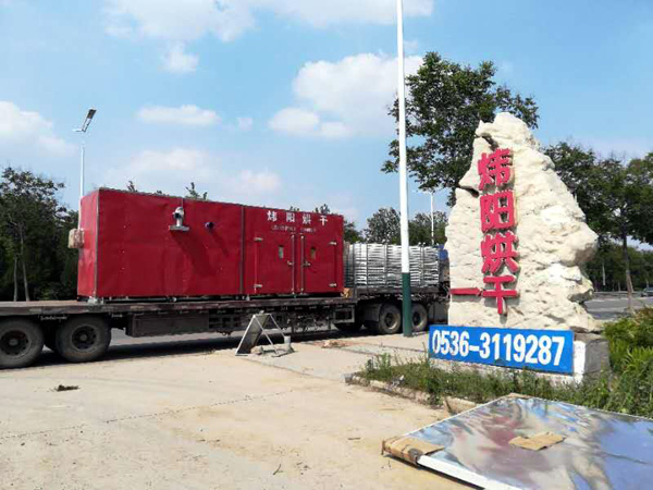 烘幹箱發貨現場