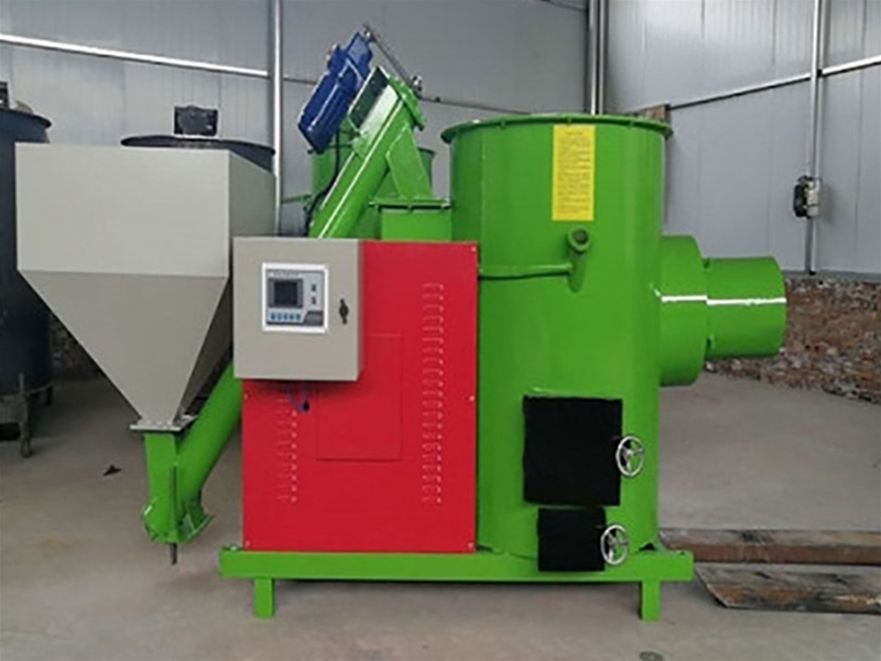 Biomass pellet burner