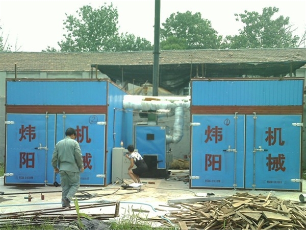 一機兩室木材節能烘幹設備（bèi）(點擊進入）